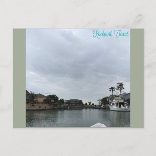 Rockport, TX Briefkaart (Voorkant)