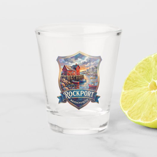 Rockport USA Shot Glas (Voorkant)