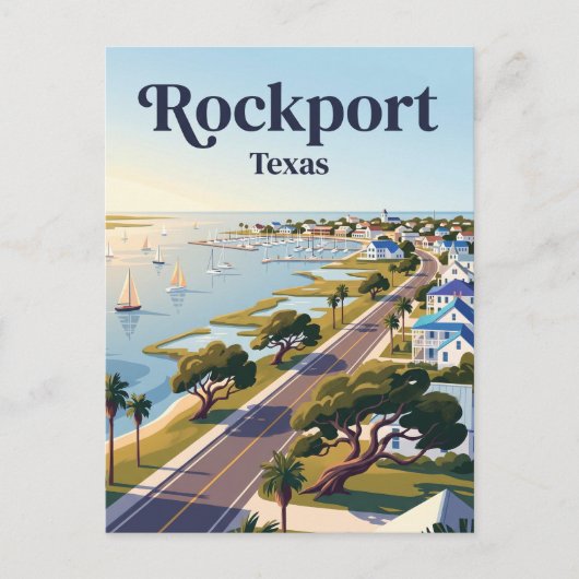 Rockport Verenigde Staten Briefkaart (Voorkant)