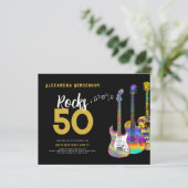 Rocks 50 Guitar 50e verjaardag (Staand voorkant)