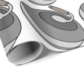 Rocks aan het krullen! cadeaupapier (Rol Hoek)