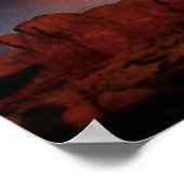 Rocks Ablaze Poster (Hoek)