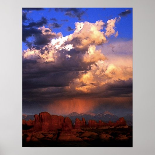 Rocks Ablaze Poster (Voorkant)