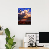 Rocks Ablaze Poster (Thuiskantoor)