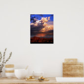 Rocks Ablaze Poster (Keuken)