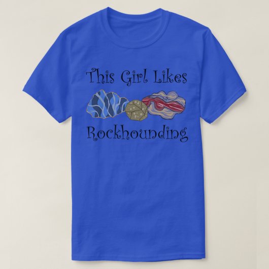 Rocks and Minerals Natuur Earth Science Rockhounde T-shirt (Design voorkant)