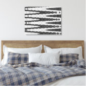 Rocks and Surf Abstract, 2017 | SVP-Afbeeldingen Canvas Afdruk (Insitu (Slaapkamer))