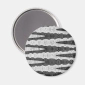 Rocks and Surf Abstract, 2017 | SVP-Afbeeldingen Magneet (Voorkant / Achterkant)