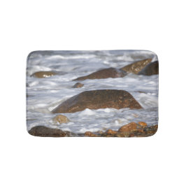 Rocks and Waves Bath Mat