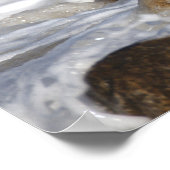 Rocks and Waves in Rhode Island Poster (Hoek)