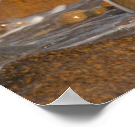 Rocks and Waves in Rhode Island Poster (Hoek)