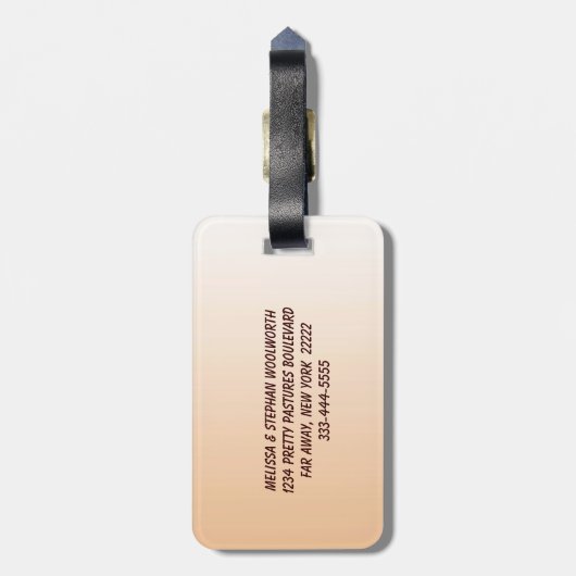 Rocks Bagagelabel (Achterkant verticaal)