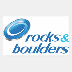 Rocks & Boulders (Parody) Rechthoekige Sticker