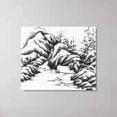Rocks Canvas Afdruk (Voorkant)