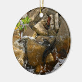 Rocks Cement Blocks en Mangrove Seedling Keramisch Ornament (Links)