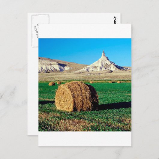 Rocks Chimney Nebraska Briefkaart (Voorkant / Achterkant)