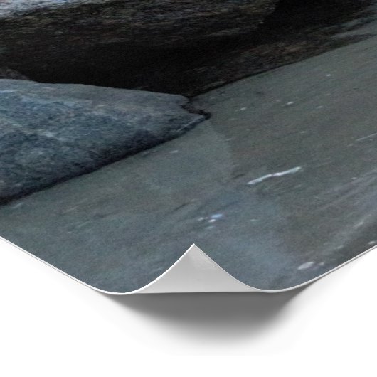 Rocks door het Poster van de Oceaan (Hoek)