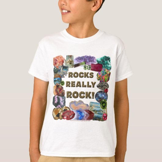 Rocks Echt Rock T-shirt (Voorkant)