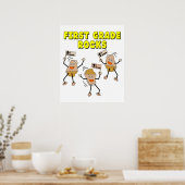 Rocks eerste graad poster (Keuken)