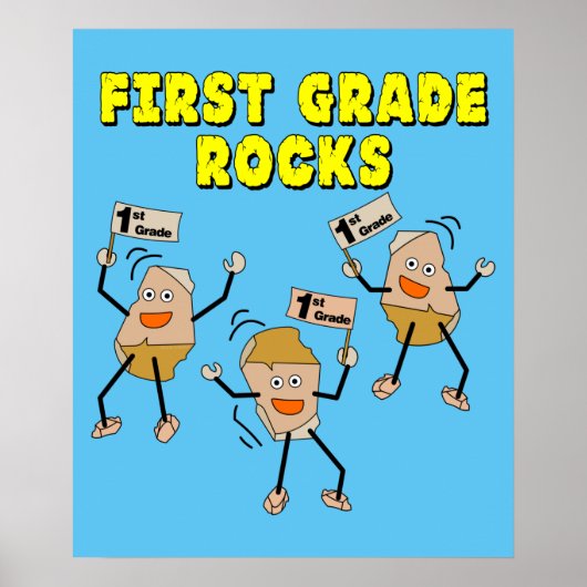 Rocks eerste graad poster (Voorkant)