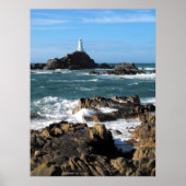 Rocks- en Corbiere-vuurtoren, Jersey Poster (Voorkant)