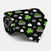 Rocks en Shamrocks Necktie Stropdas (Opgerold)