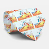 Rocks en vulkanen stropdas (Opgerold)