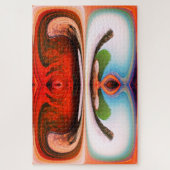 Rocks en waterkunst legpuzzel (Verticaal)