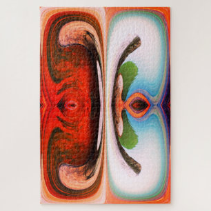 Rocks en waterkunst legpuzzel