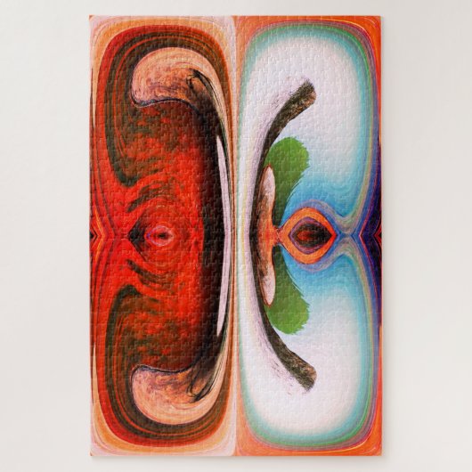 Rocks en waterkunst legpuzzel (Verticaal)