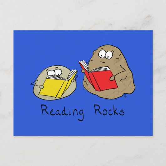 Rocks Funny Book Briefkaart lezen (Voorkant)