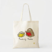 Rocks Funny Book Canvas tas (Voorkant)