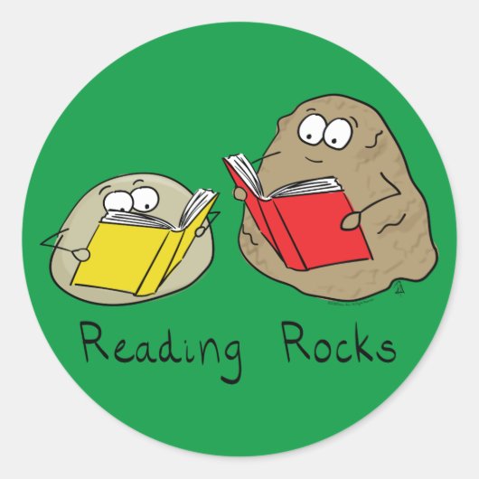 Rocks Funny Book Stickers lezen (Voorkant)