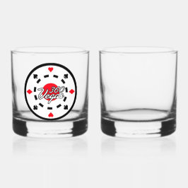 Rocks Glass Chip Logo Whisky Glas