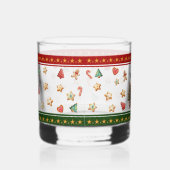 Rocks Glass with Snowman and Christmas Cookies Whisky Glas (Rechts)