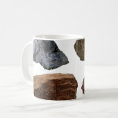 Rocks graniet kalksteen koffiemok (Voorkant links)
