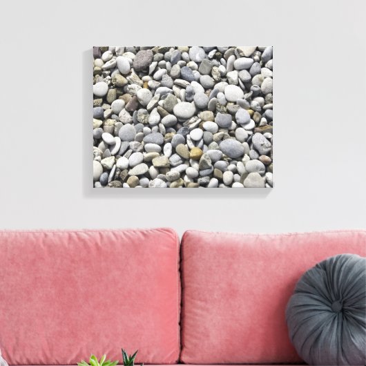 ROCKS GRAY GRAYY FOTOGRAPHY NATUUR WALLPAPIE CANVAS AFDRUK (Insitu (Woonkamer))