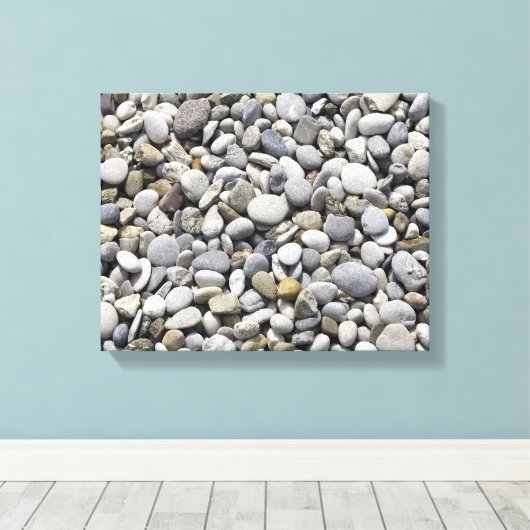 ROCKS GRAY GRAYY FOTOGRAPHY NATUUR WALLPAPIE CANVAS AFDRUK (Insitu (Houten vloer))
