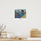 Rocks in Belle-Ile Claude Monet Poster (Keuken)