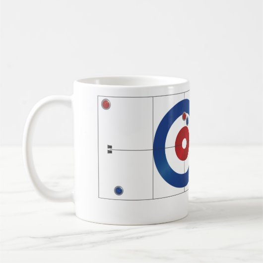 Rocks in de mok van de huiskoffie (Links)