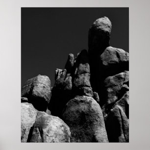 Rocks in Joshua Tree National Park Poster