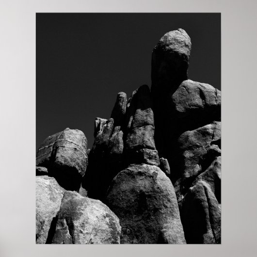 Rocks in Joshua Tree National Park Poster (Voorkant)