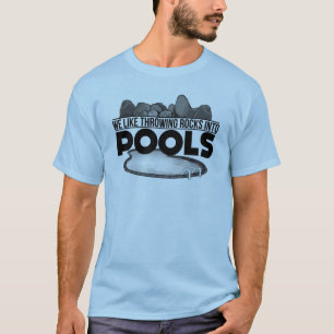 Rocks in pools t-shirt