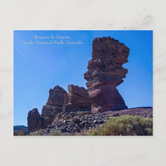 Rocks in Teide National Park, Tenerife, Briefkaart (Voorkant)