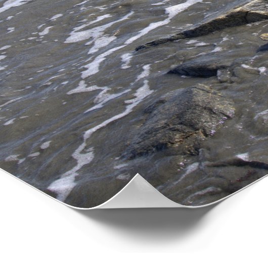 Rocks in the Ocean Poster (Hoek)