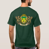 Rocks Irish Shield & Griffins Personalized T-shirt (Achterkant)