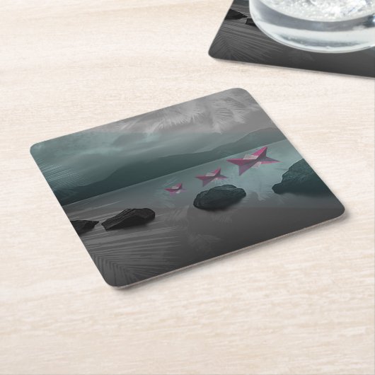 Rocks Kartonnen Onderzetters (Schuin)