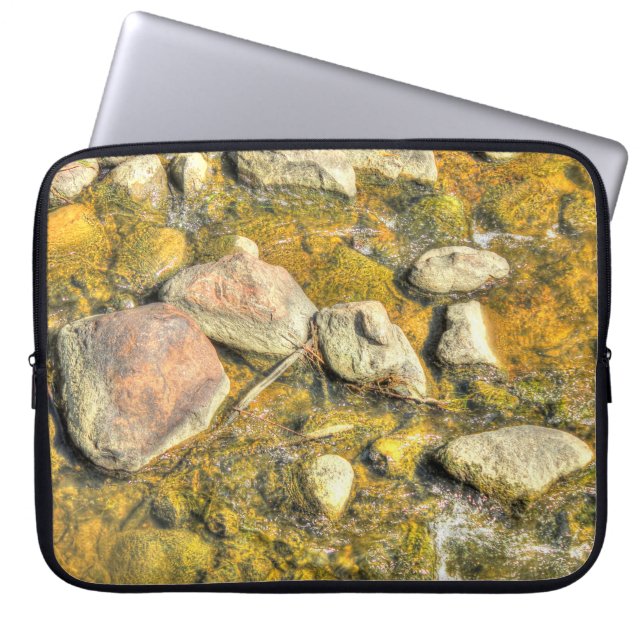 Rocks Laptop Sleeve (Voorkant)