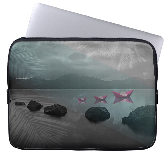Rocks Laptop Sleeve (Voorkant)