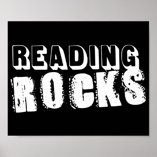 Rocks lezen poster (Voorkant)